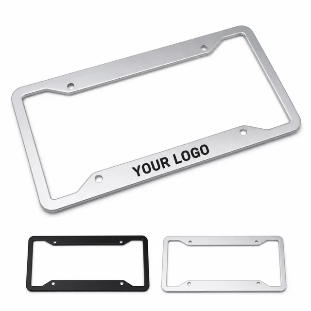 Custom Full Color Aluminum License Plate Frame
