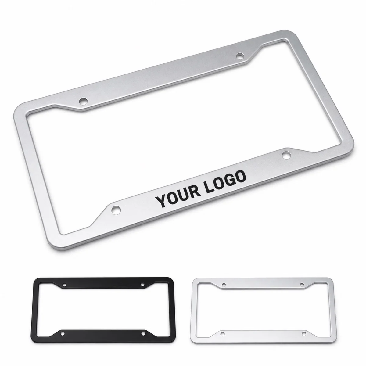 Custom Full Color Aluminum License Plate Frame