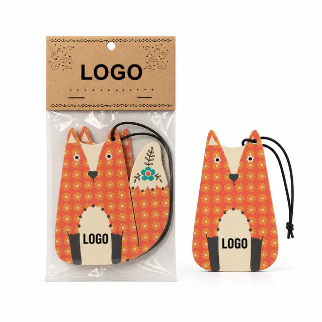 Custom Shape Car Air Fresheners Full Color