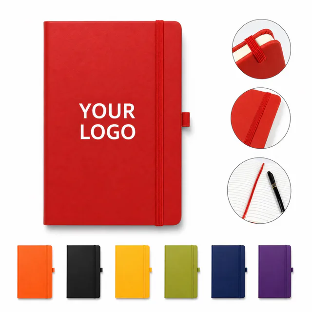 PU Leather Diary Planner Journal Business Notebook