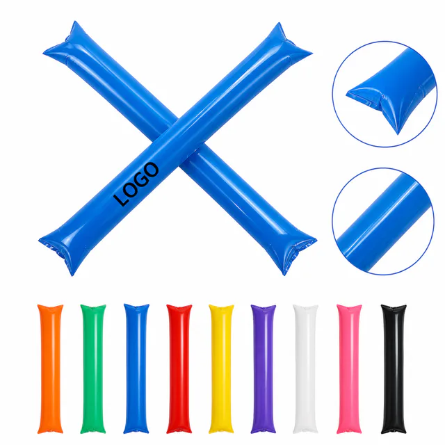 Inflatable Plastic Cheer Sticks For Promotional Events