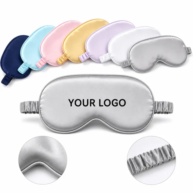 Double-Sided Silk Eye Mask Blackout