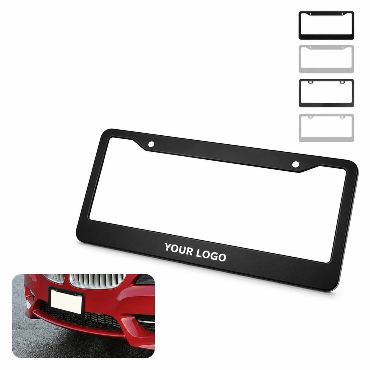 Custom Aluminum Alloy License Plate Holder