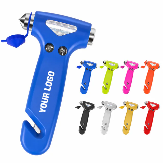 Auto Emergency Safety Hammer With Seatbelt Cutter